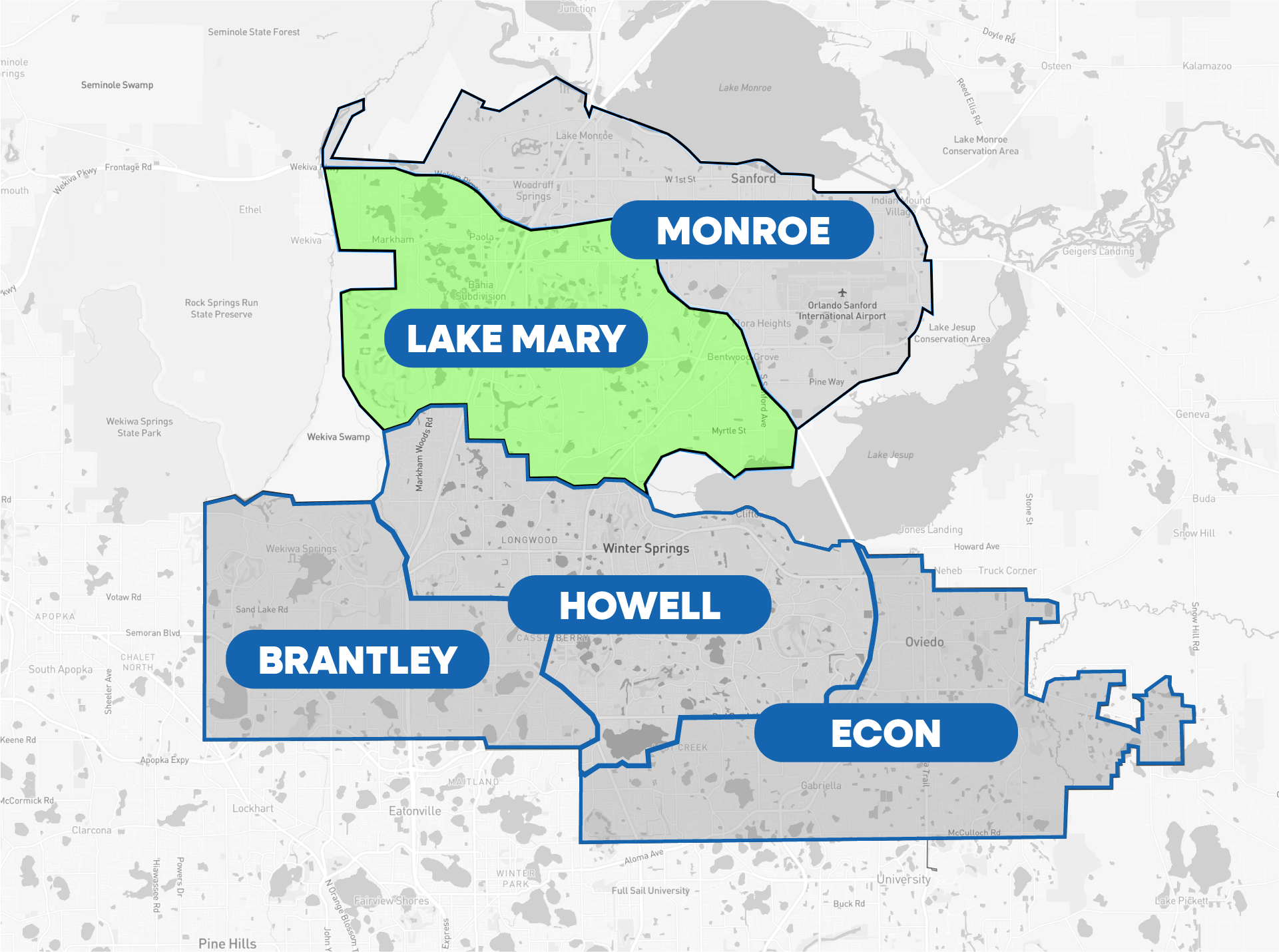 Lake Mary Zone